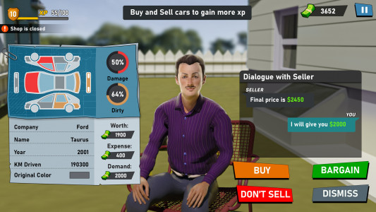 اسکرین شات بازی Car Saler - Trade Simulator 2
