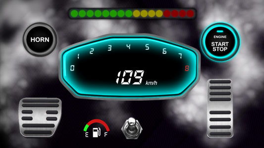 اسکرین شات برنامه Car Simulator: Engine Sounds 8