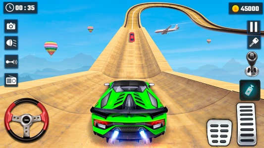اسکرین شات 3 بازی Car Games Stunts Ramp Racing