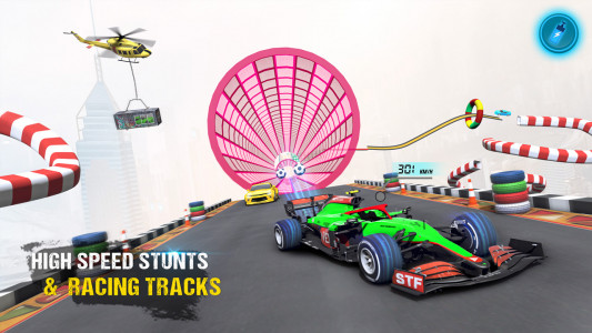 اسکرین شات بازی Sky Car Stunt 3D Racing Games 5