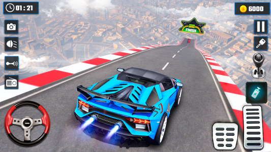 اسکرین شات 1 بازی Car Games Stunts Ramp Racing