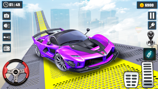 اسکرین شات 4 بازی Car Games Stunts Ramp Racing
