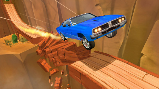 اسکرین شات بازی Extreme Stunt Car Racing Game 1