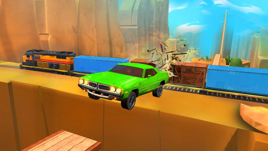 اسکرین شات بازی Extreme Stunt Car Racing Game 2