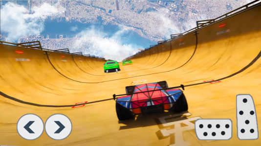 اسکرین شات بازی Superhero Car Stunts Racing 2