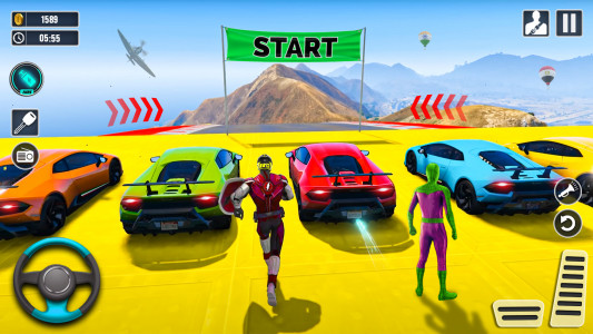 اسکرین شات بازی GT Car Stunt Game:Car Games 3D 1