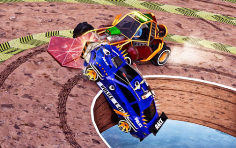 اسکرین شات برنامه Ramp Car Racing Stunts: Impossible Tracks 3D 6