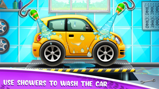 اسکرین شات برنامه Car Wash Games for kids 4