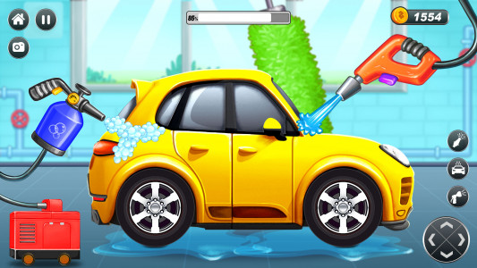 اسکرین شات برنامه Car Wash Games for kids 2