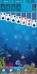 اسکرین شات بازی Solitaire 4