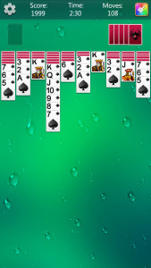 اسکرین شات 4 بازی Spider Solitaire Fun