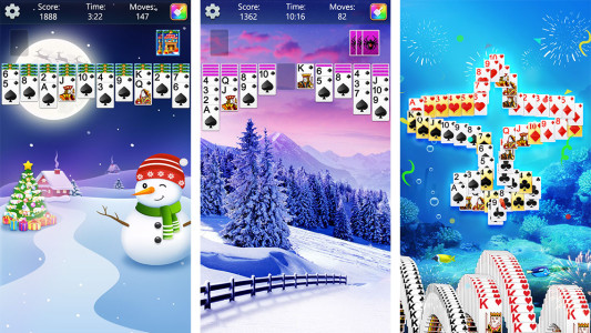 اسکرین شات 2 بازی Spider Solitaire Fun