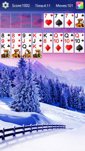 اسکرین شات بازی Solitaire Plus 3