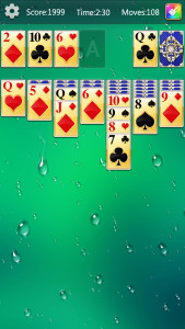 اسکرین شات بازی Solitaire Plus 1