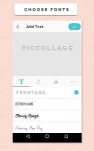 اسکرین شات برنامه PicCollage Beta 8