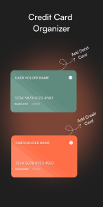 اسکرین شات 4 برنامه Credit Card Wallet & Manager
