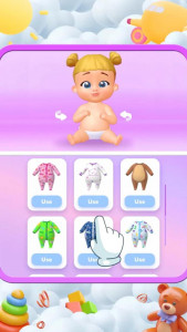 اسکرین شات 8 بازی My Baby Care: Virtual Dress Up