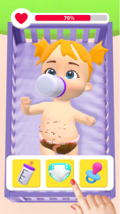 اسکرین شات 3 بازی My Baby Care - Toddler Games