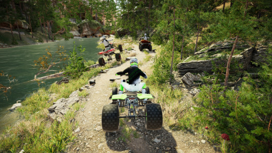 اسکرین شات 3 بازی Atv Car Racing Games Simulator
