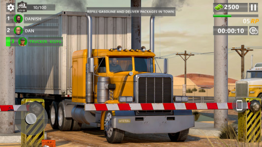 اسکرین شات 4 بازی City Cargo Truck Parking Games