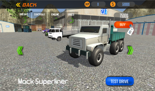 اسکرین شات بازی Cargo : Truck Simulator 2