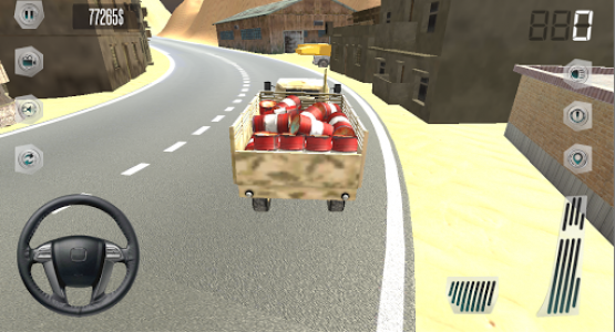 اسکرین شات بازی Cargo : Truck Simulator 4