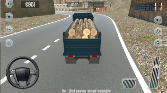 اسکرین شات بازی Cargo : Truck Simulator 3