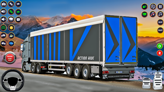 اسکرین شات 2 بازی City Truck Simulator Games 3D