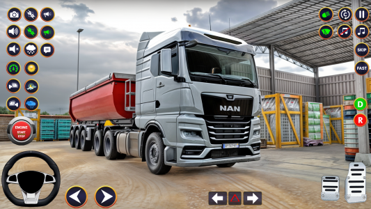 اسکرین شات 3 بازی City Truck Simulator Games 3D