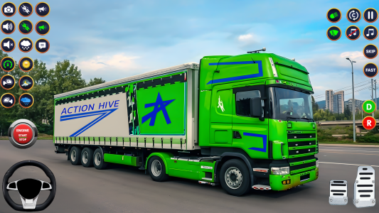 اسکرین شات 1 بازی City Truck Simulator Games 3D