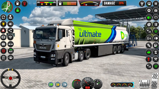 اسکرین شات 3 بازی City Truck Simulator Games 3D
