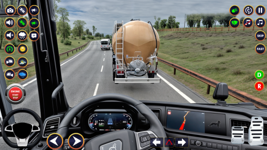اسکرین شات 4 بازی City Truck Simulator Games 3D