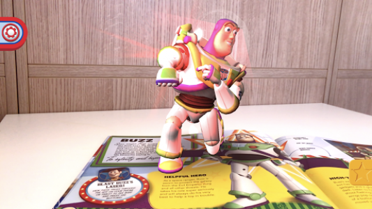 اسکرین شات برنامه Toy Story Book with AR 2