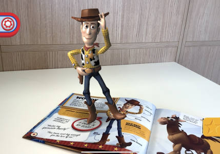 اسکرین شات برنامه Toy Story Book with AR 5