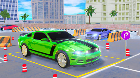 اسکرین شات برنامه Kar game offline Car parking 1