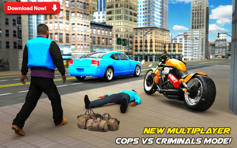 اسکرین شات بازی Crazy Car Racing Police Chase 8