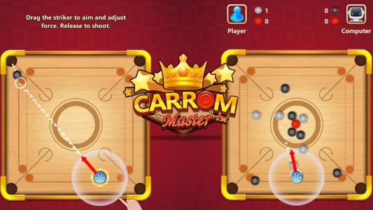 اسکرین شات 7 بازی Carrom Master: Disc Pool Game