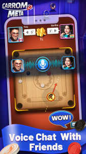 اسکرین شات 3 بازی Carrom Meta-Board Disc Game