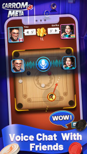 اسکرین شات 3 بازی Carrom Meta-Board Disc Game