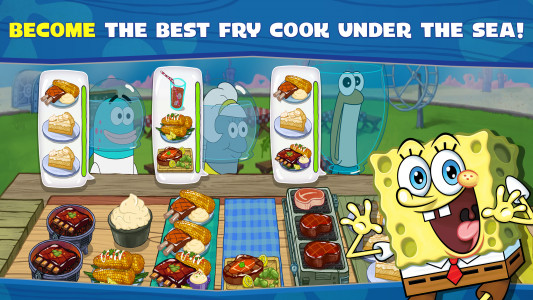 اسکرین شات بازی SpongeBob Krusty Cook-Off 3