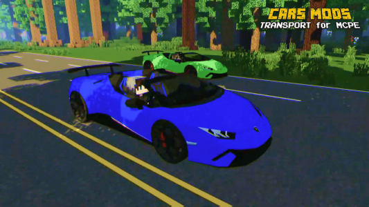 اسکرین شات برنامه Cars Mod for Minecraft 2