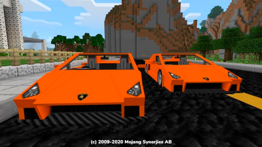 اسکرین شات برنامه Mod cars for mcpe 1
