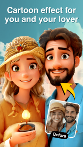 اسکرین شات برنامه Cartoon Face: AI Photo Editor 1