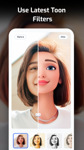اسکرین شات برنامه ToonAI : Cartoon Photo Editor 3