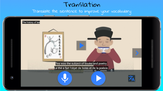 اسکرین شات برنامه Casco - Learn English with videos and subtitles 3