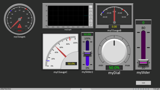 اسکرین شات 2 برنامه HMI Control Panel