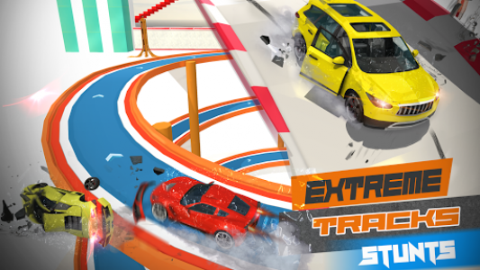 اسکرین شات برنامه Ultimate Car Stunts : Extreme Car Stunts Racing 3D 7