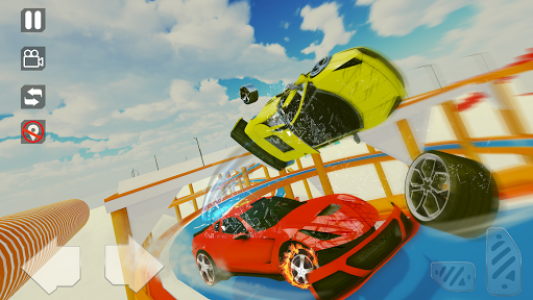 اسکرین شات برنامه Ultimate Car Stunts : Extreme Car Stunts Racing 3D 6