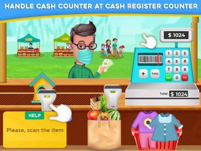 اسکرین شات بازی Grocery Shopping Cash Register 3