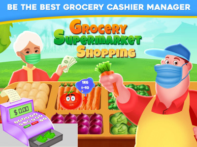 اسکرین شات بازی Grocery Shopping Cash Register 1
